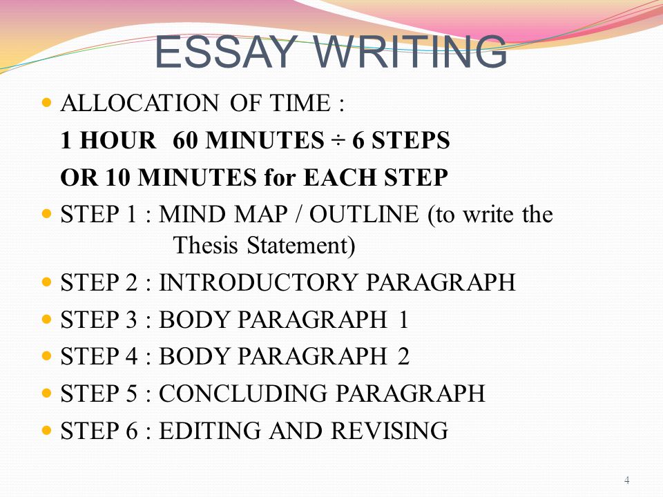 Write time write place paragraphs and essays